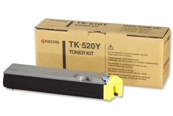 Kyocera 1T02HJAEU0 TK-520Y Yellow Toner Cartridge (4000 Pages)