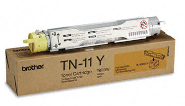 Brother TN11Y Yellow Toner Cartridge (6,000 Pages)
