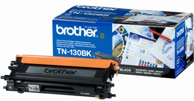 Brother TN130BK Black Toner Cartridge (2,500 Pages)