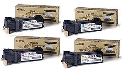 Xerox  Toner Rainbow Pack CMY (1.9K) + Black (2.5K)