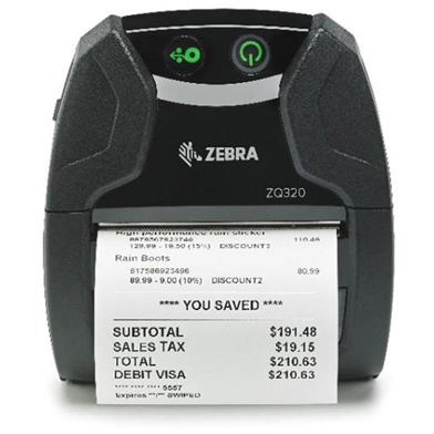 Zebra ZQ320 (USB & Bluetooth, Outdoor)