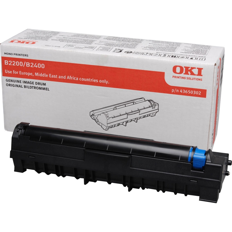 oki b2200 b2400 image drum 15 000 pages 43650302 oki b2200 b2400 image drum 15 000 pages 43650302