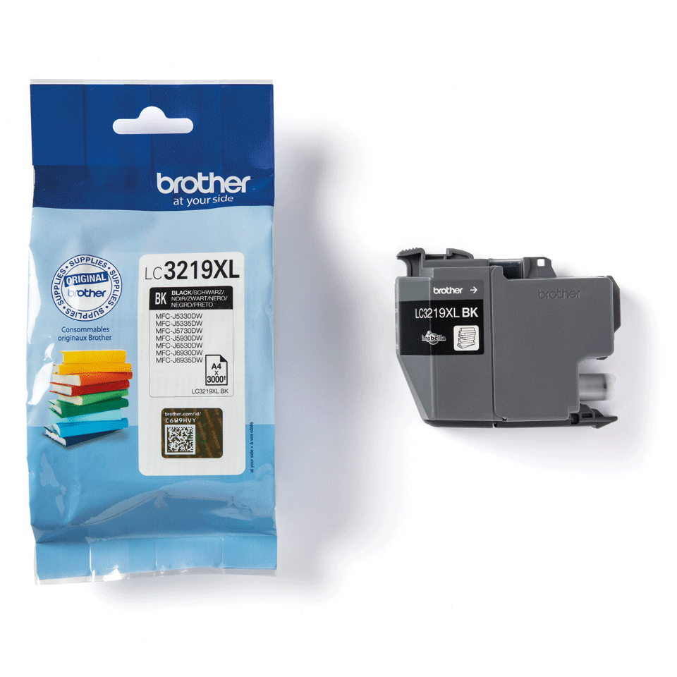 Brother LC3219XLBK Black High Yield Ink Cartridge Pages)