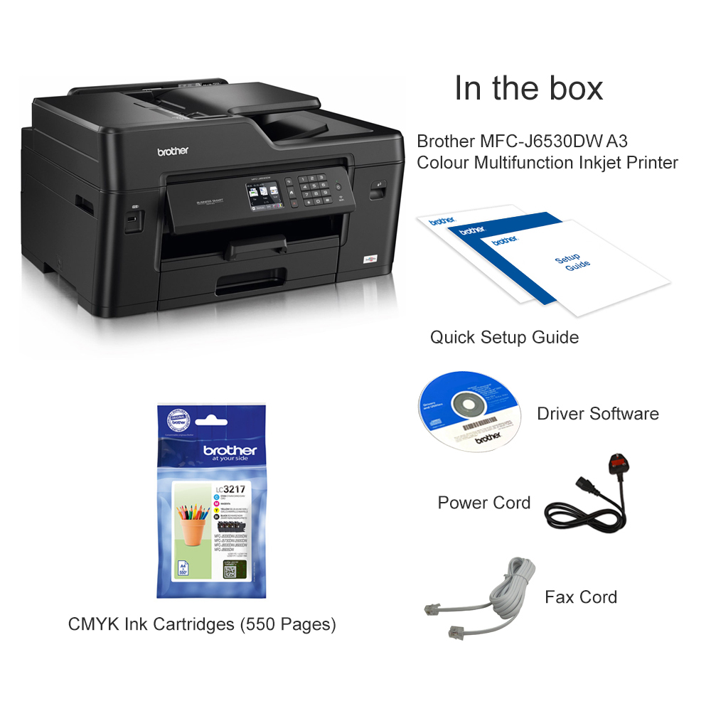 Brother MFC-J6530DW A3 Colour 