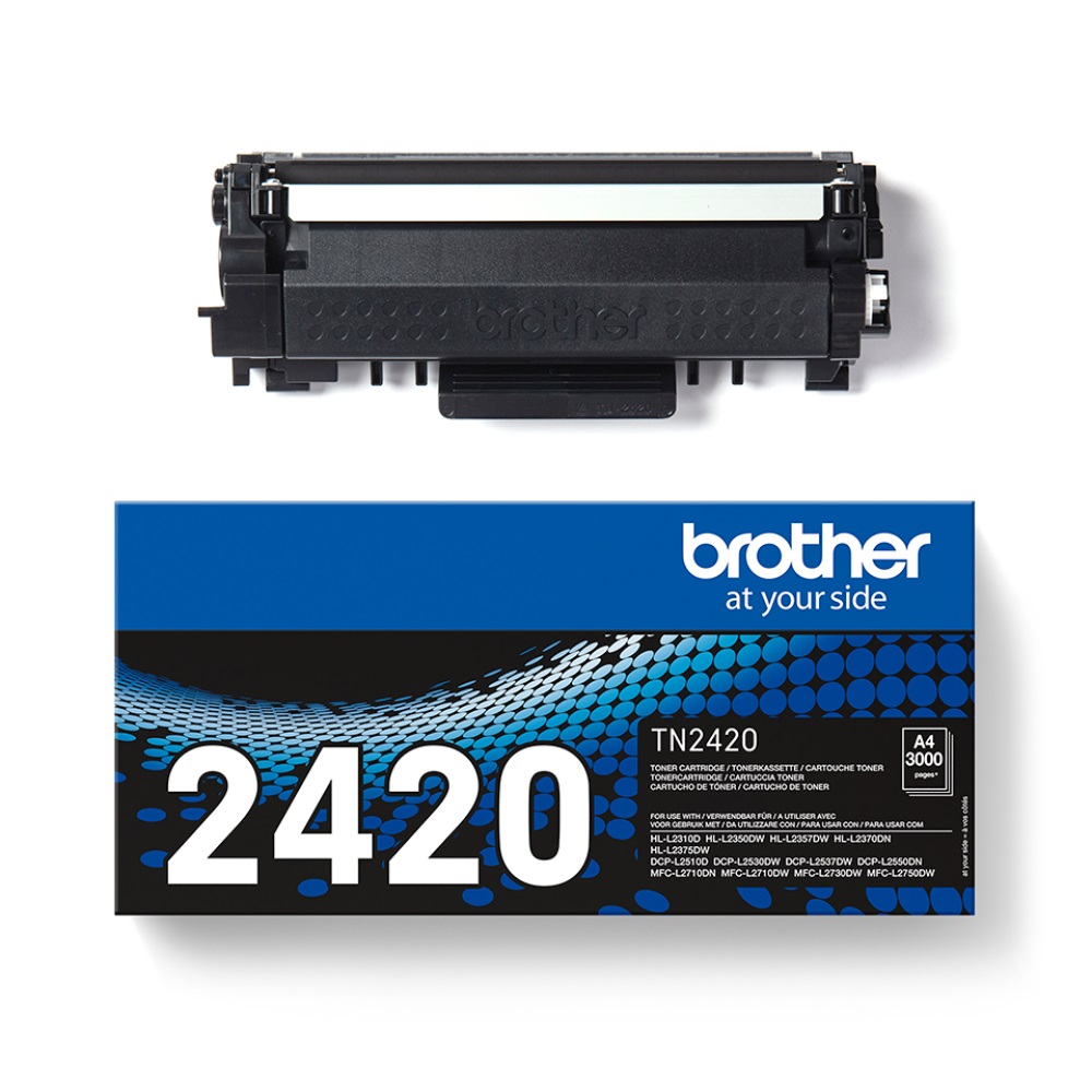 Brother TN-2420 Replacement Black Laserjet Toner Cartridge For MFC