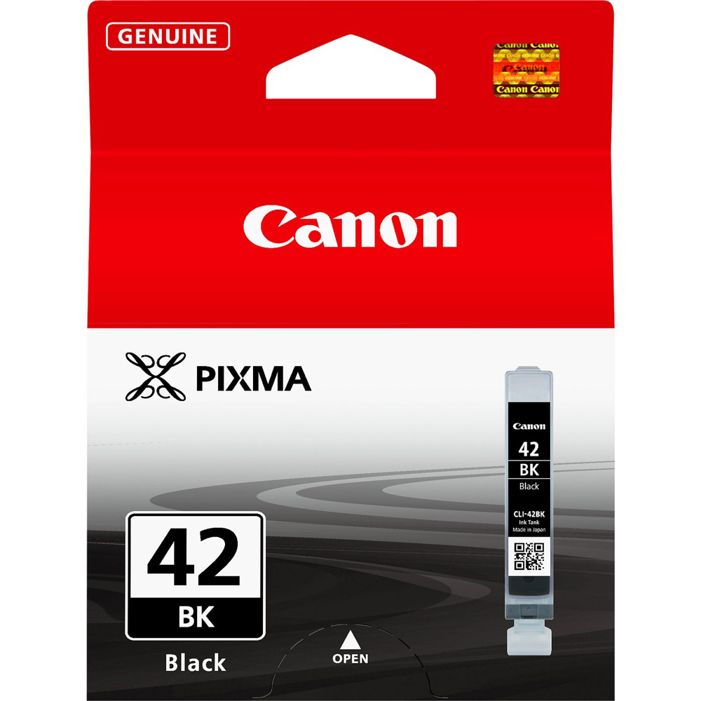 Canon 6384B001 CLI 42BK Black Ink Cartridge 900 Photos