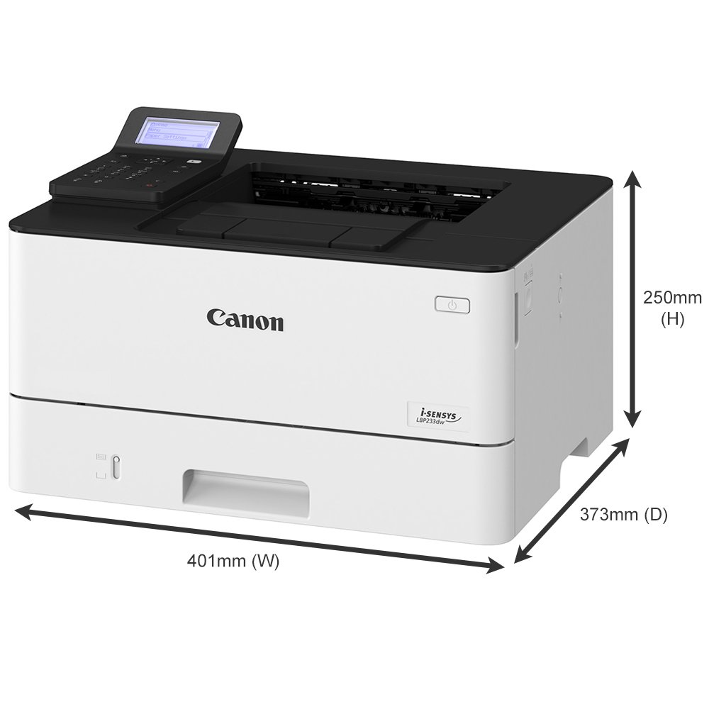 Canon i-SENSYS LBP233dw A4 Mono Laser Printer - 5162C011