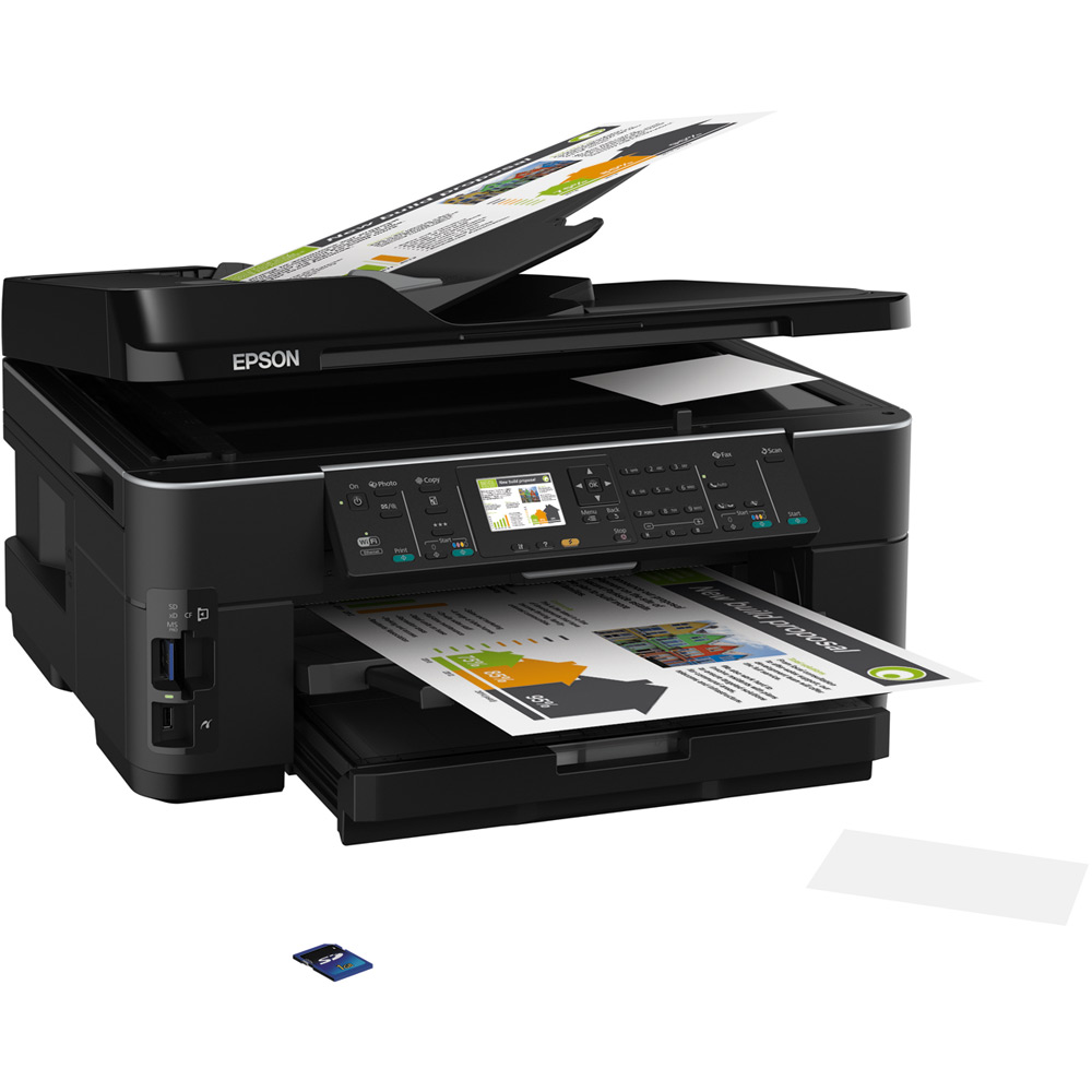 Epson WorkForce WF-7515 A3+ Colour Multifunction Inkjet Printer - C11CA96301