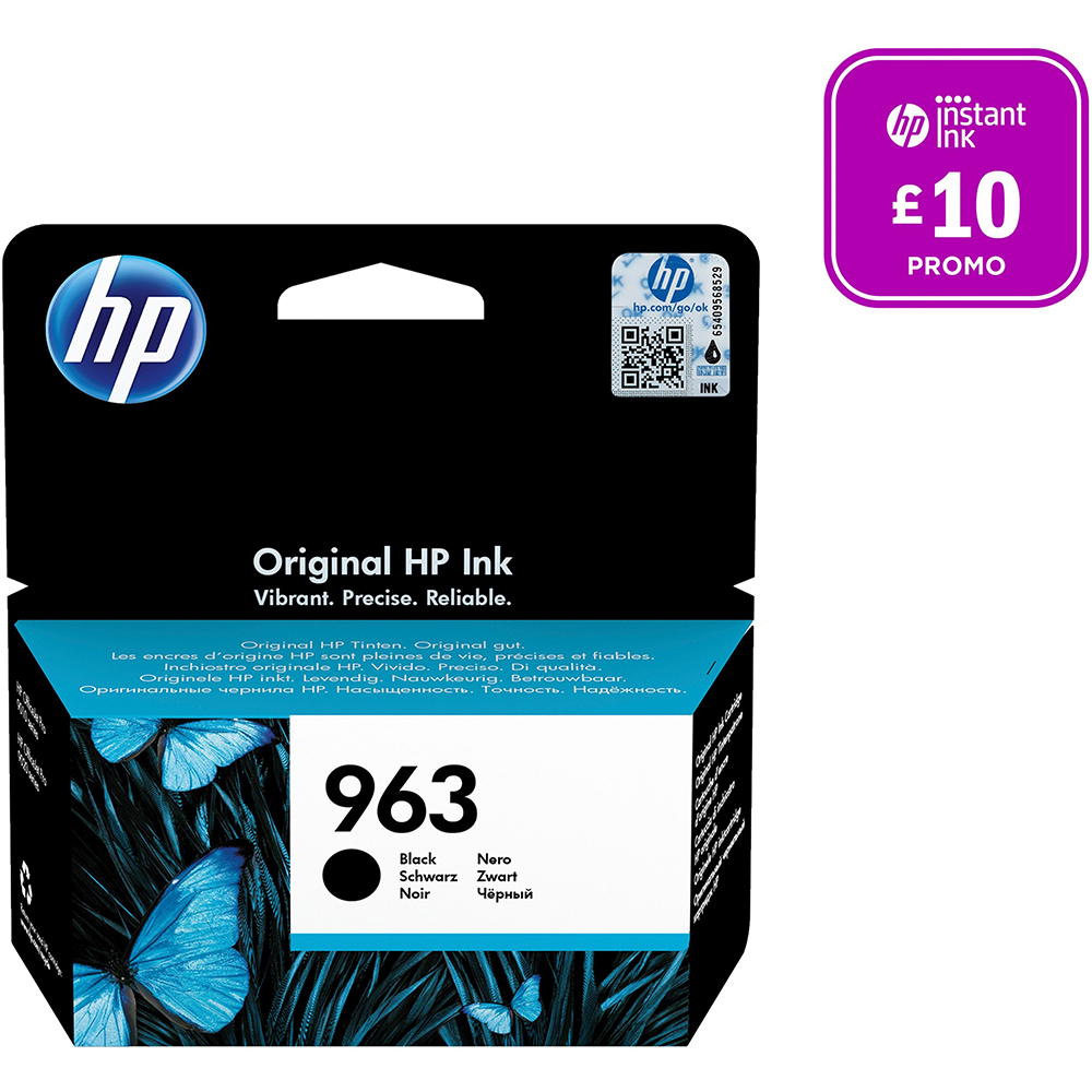 HP 963 Black Original Ink Cartridge