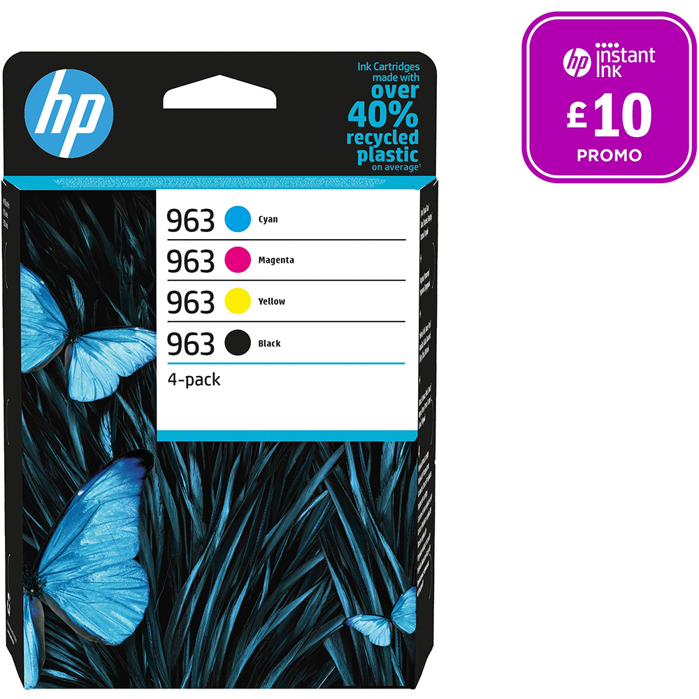 Hp 963 Yellow Original Ink Cartridge - 3Ja25Ae : Buy Online at