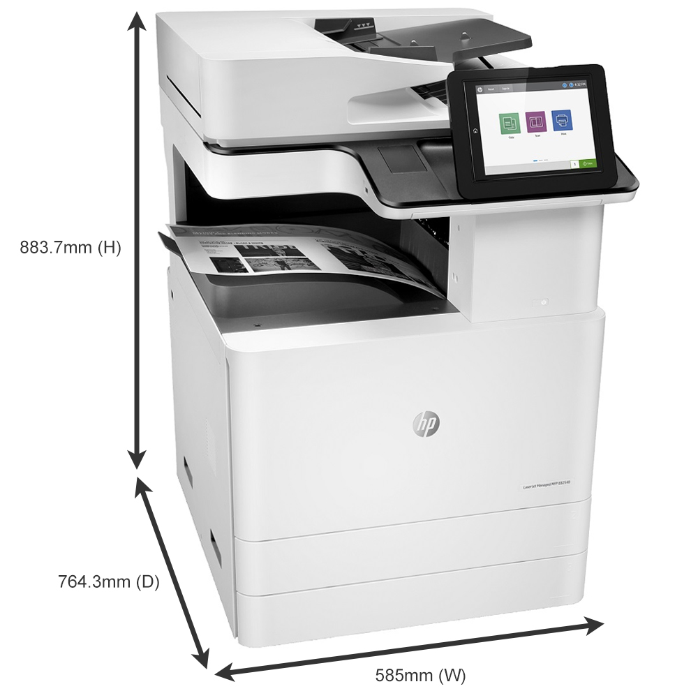 HP LaserJet Managed MFP E82540du (with Managed Print Flex) A3 Mono Multifunction Laser Printer