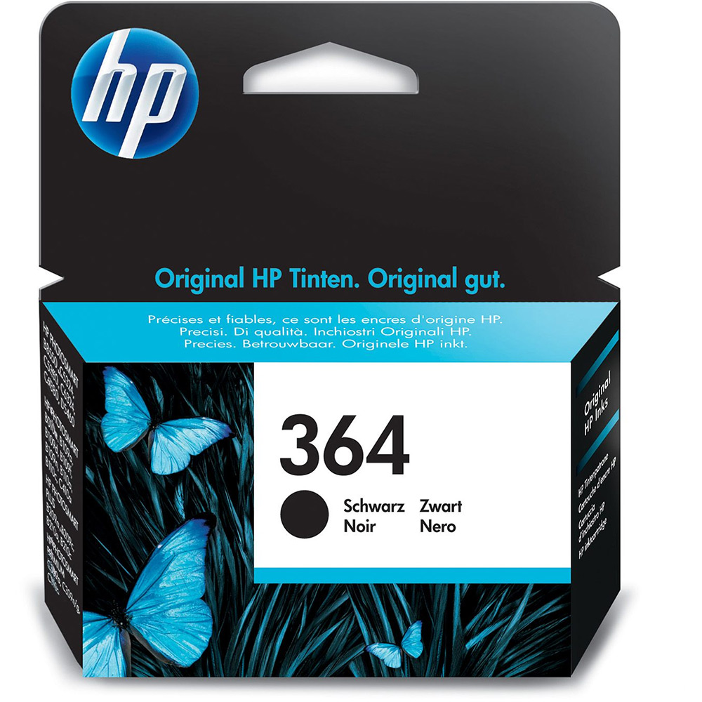 HP CB316EE DeskJet 3070A No.364 Black Ink Cartridge (250 Pages)