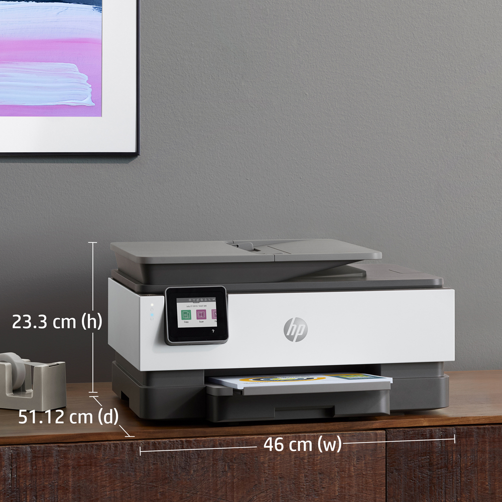 HP OfficeJet Pro 8024 with 2 months Instant Ink trial included