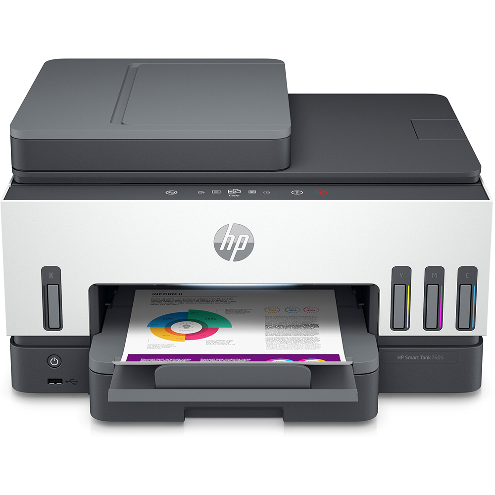 HP Smart Tank 7605 A4 Colour Multifunction Inkjet Printer 28C02A