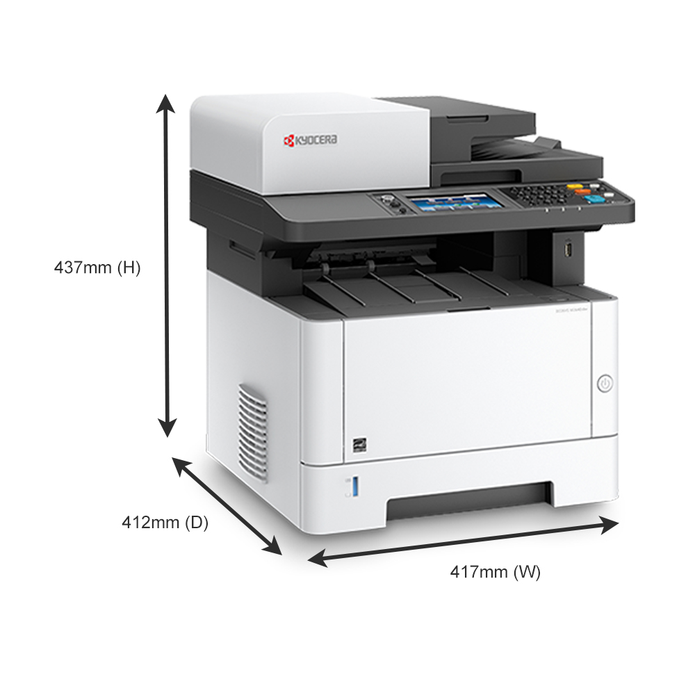 Kyocera ECOSYS M2640idw A4 Mono Multifunction Laser Printer 1102S53NL0 Kyocera ECOSYS M2640idw A4 Mono Multifunction Laser Printer 1102S53NL0