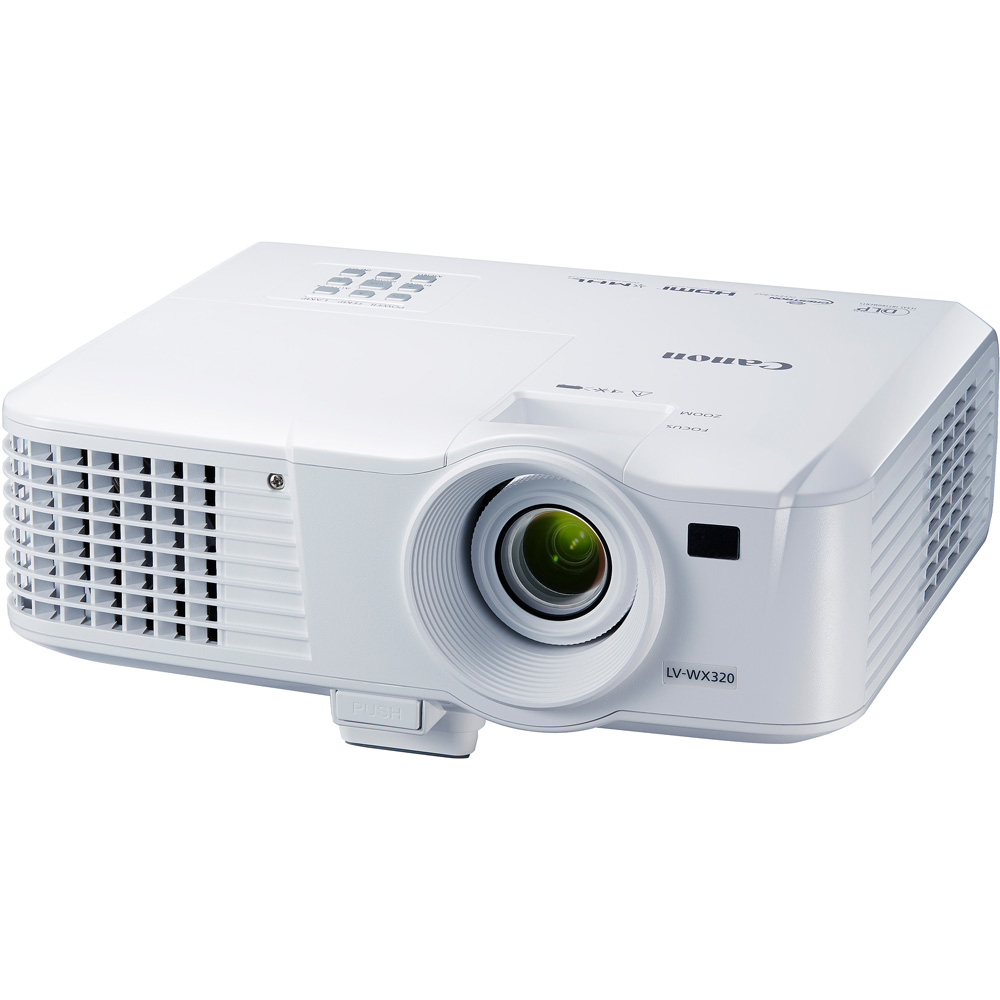 Canonプロジェクター・LV-WX320・使用時間【71h】・3200lm・⑪ Canon LV-WX320 Projector - 0908C003AA