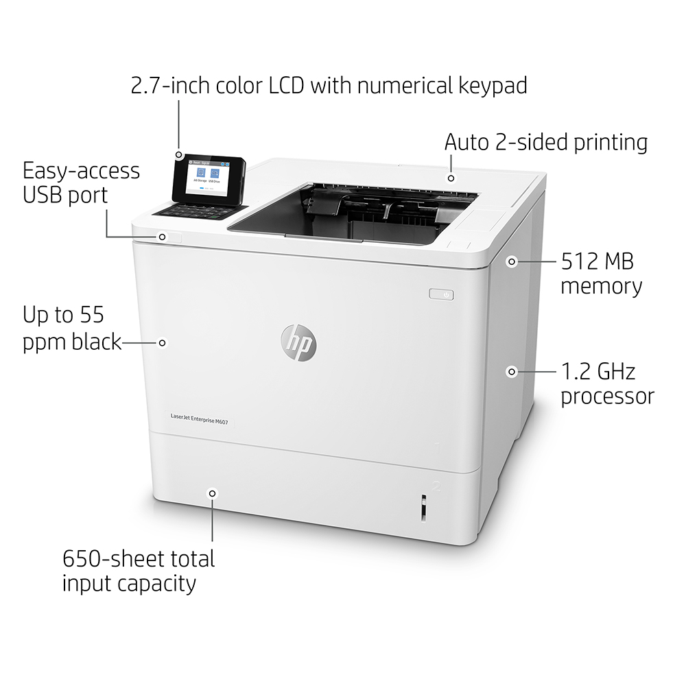 Hp m607 shop