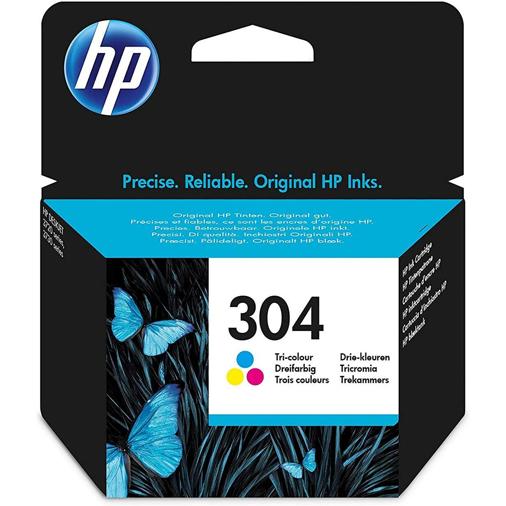 Cartouche HP 304 HP304 3JB05AE Cartouche d'Encre Original Noire