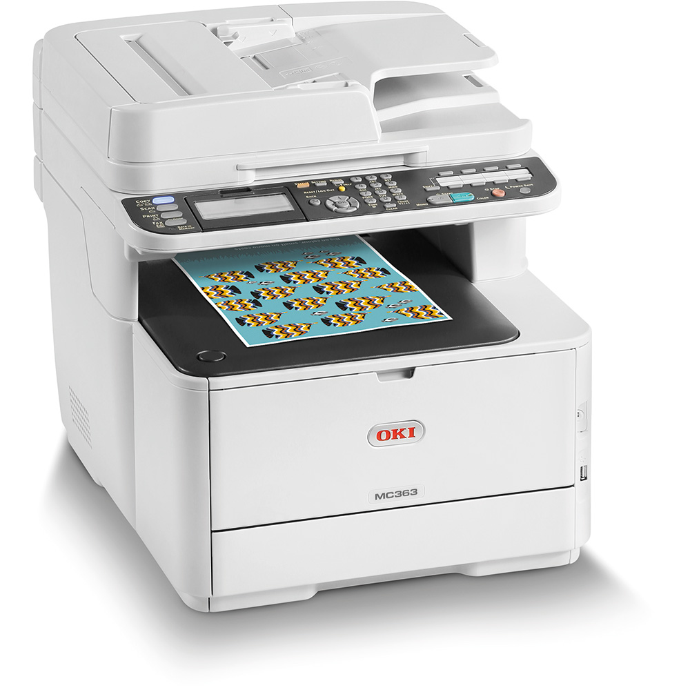 OKI MC363dnw A4 Colour LED Multifunction Printer - 46553202
