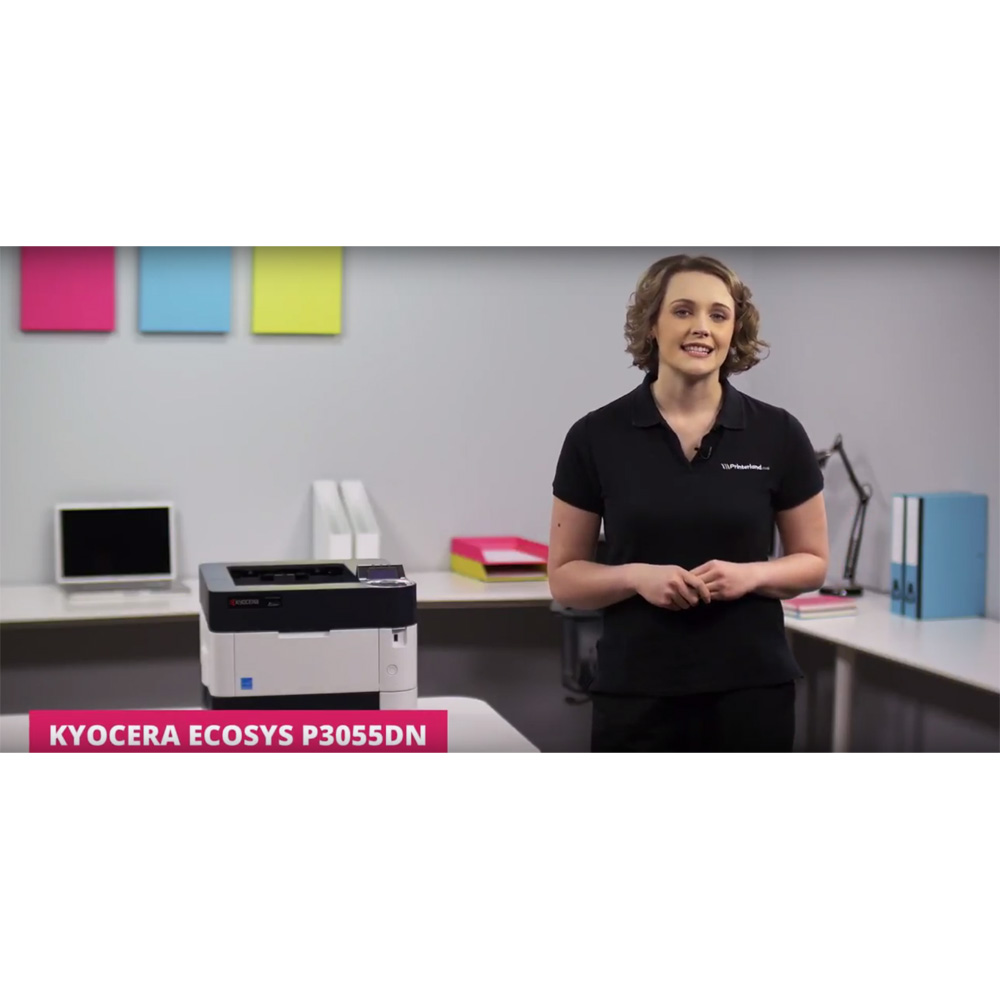 Kyocera ECOSYS P3055dn A4 Mono Laser Printer 1102T73NL0