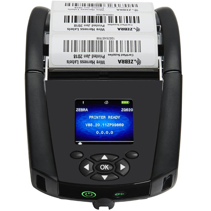 ZQ620 (Wireless & Bluetooth / Linerless Platen) 3" Label Printer - ZQ62-AUWBE11-00