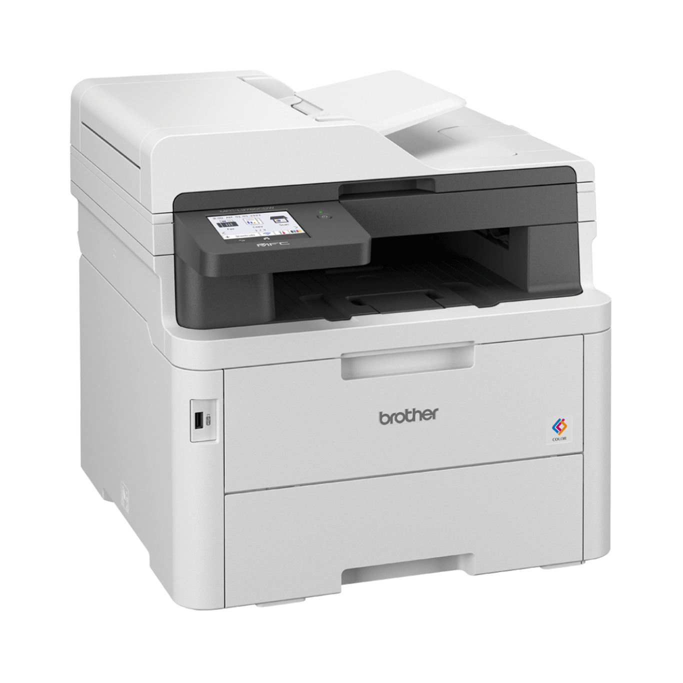 Brother Colour Laserjet Printer MFC-L3760CDW A4 Compact LED Multi-Function, Auto 2-sided Printing, 5GHz Wireless