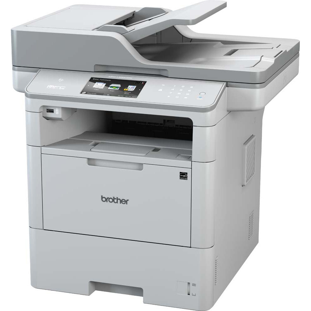 Brother MFC-L68 00DW All-in-One Wireless Monochrome Laser Printer, Print Copy Scan Fax, Multifunction, Mobile Printing ＆ Scanning, Duplex 並行輸入品 Brother MFC-L6800DW All-In-One Wireless Laser Printer-Copier