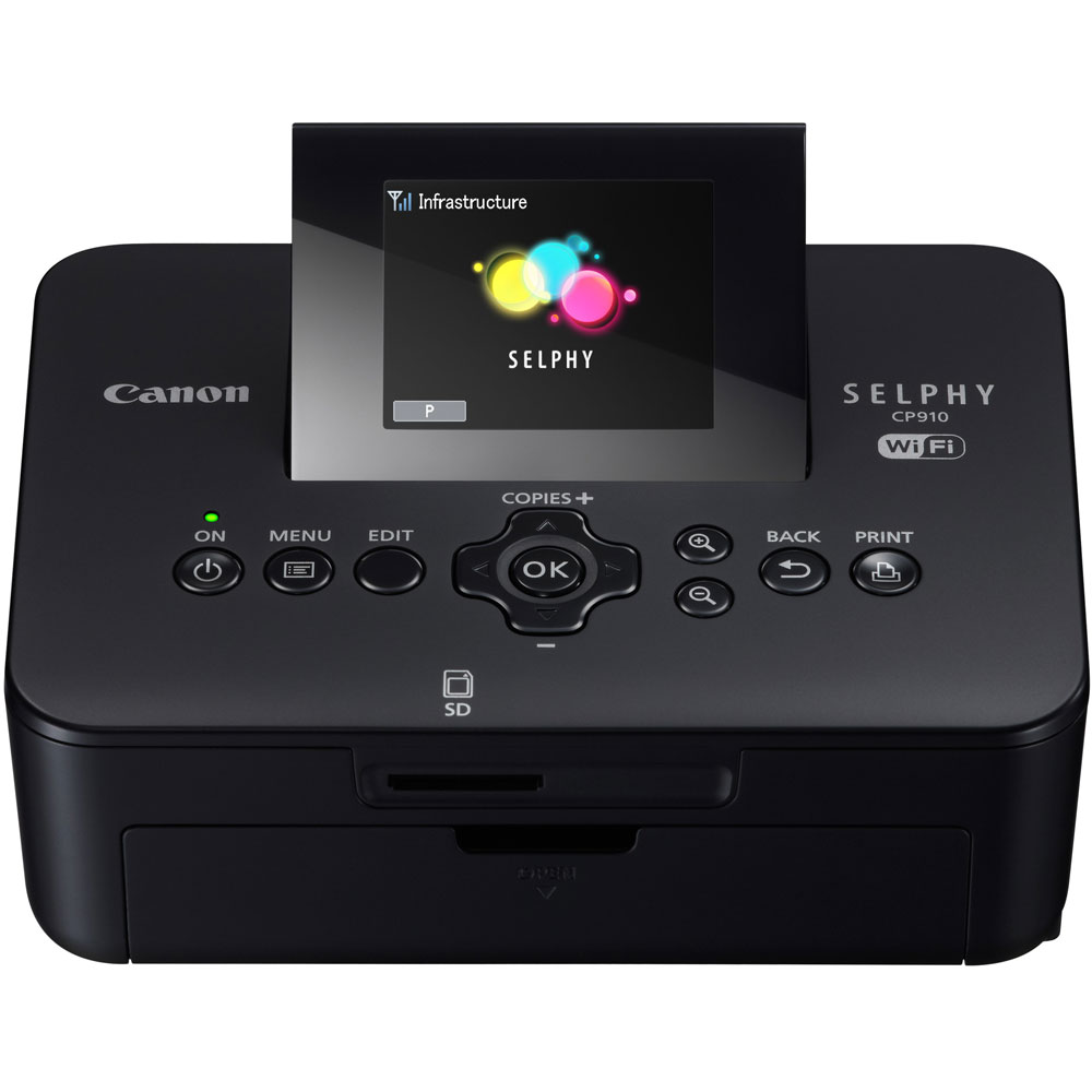 Canon SELPHY CP910 (Black) Colour Dye-Sub Photo Printer - 8426B012AA