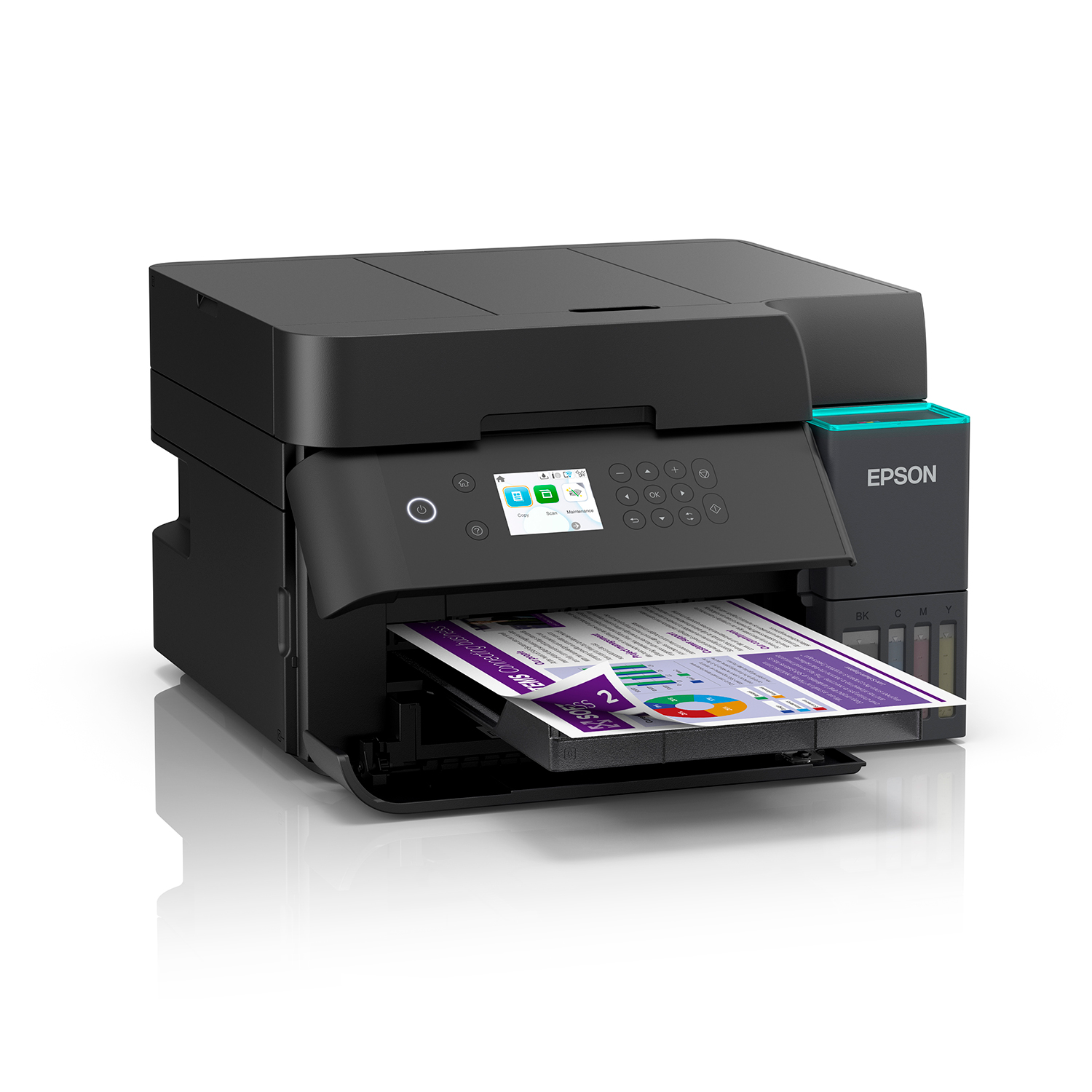EcoTank L5310 Multifunction Wi-Fi Ink Tank A4 Printer, With Up To 3 Years Of Ink Included