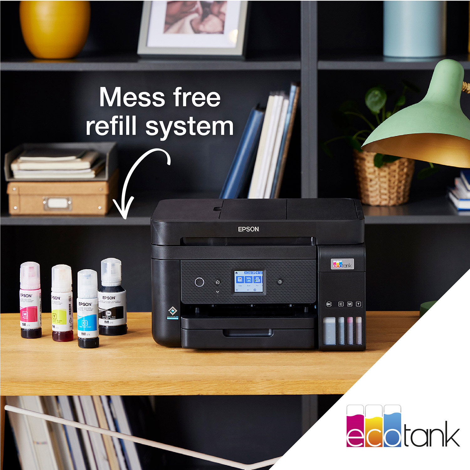 Epson EcoTank ET4850 A4 Colour Multifunction Inkjet Printer C11CJ60401