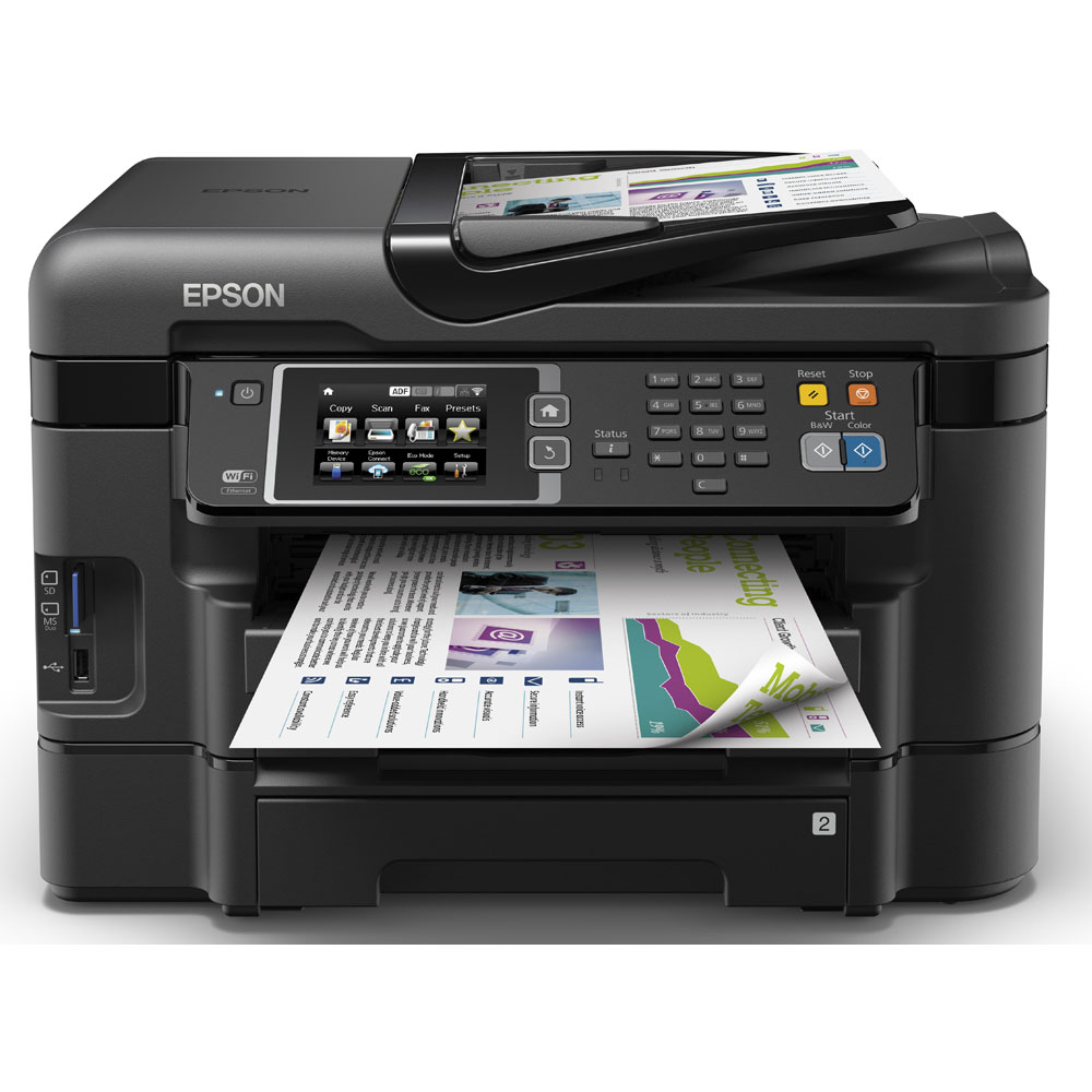 Epson Workforce WF  3640DTWF A4 Colour Multifunction Inkjet 