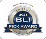 BLI Buyers Lab 2021 Pick Award for Outstanding Printer