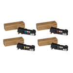 Genuine Xerox Toner Value Pack CMY (1,000) + K (3,000) & 1 Year 6500/6505 Printer Warranty Extension