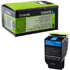 Lexmark High Capacity Cyan Toner Cartridge (3,000 Pages)