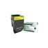 Genuine Lexmark Yellow Return Programme Toner Cartridge (2,300 pages)