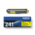 Brother TN-241Y Yellow Toner Cartridge (1,400 Pages)