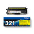 Brother TN-321Y Yellow Toner Cartridge (1,500 Pages)