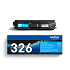 Brother TN-326C Cyan Toner Cartridge (3,500 Pages)