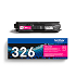 Brother TN-326M Magenta Toner Cartridge (3,500 Pages)