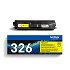 Brother TN-326Y Yellow Toner Cartridge (3,500 Pages)