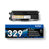 Brother TN-329BK Black Toner Cartridge (6,000 Pages)