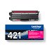 Brother Magenta TN-421M Toner Cartridge (1,800 Pages)