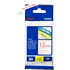 Brother TZe-232 12mm Labelling Tape (RED ON WHITE)