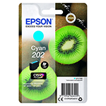 Epson 202 Claria Premium Cyan Ink Cartridge (300 Pages)