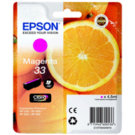 Genuine Epson Magenta No.33 Claria Premium Ink