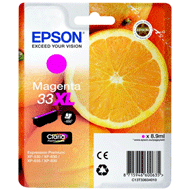 Genuine Epson Magenta No.33XL Claria Premium Ink