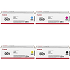 Canon 069 Toner Cartridge Value Pack CMY (1,900 Pages) K (2,100 Pages)