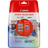 Canon CLI-521 4 Colour Ink Cartridge Multipack with Photo Paper