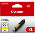 Canon CLI-551XL High Yield Yellow Ink Cartridge (685 Pages)