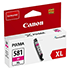 Canon CLI-581XL High Yield Magenta Ink Cartridge (466 Pages)
